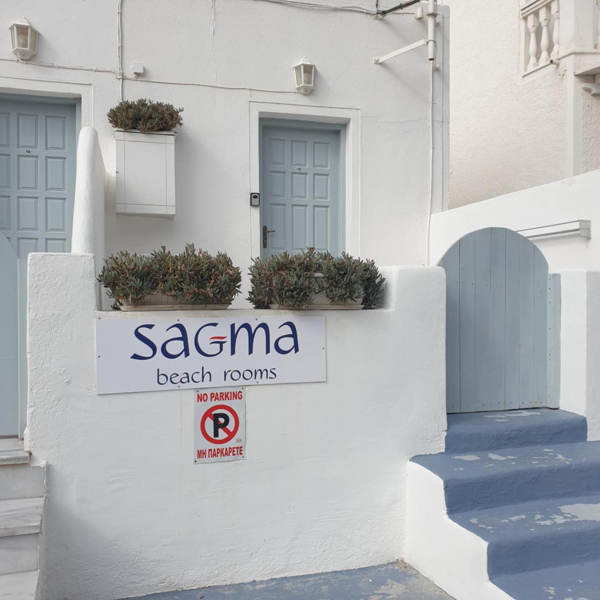 Sagma Beach Rooms Perissa  Exterior photo